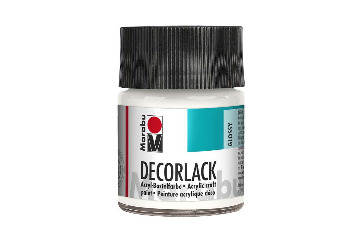 Decorlack 50ml, white 070